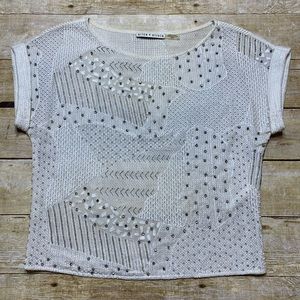 Alice and Olivia crop top